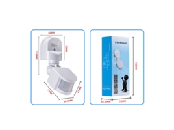 Sensor Inteligente De Corpo Humano Por Infravermelho: Interruptor Com Ângulo Ajustável, Teto/parede, 220v