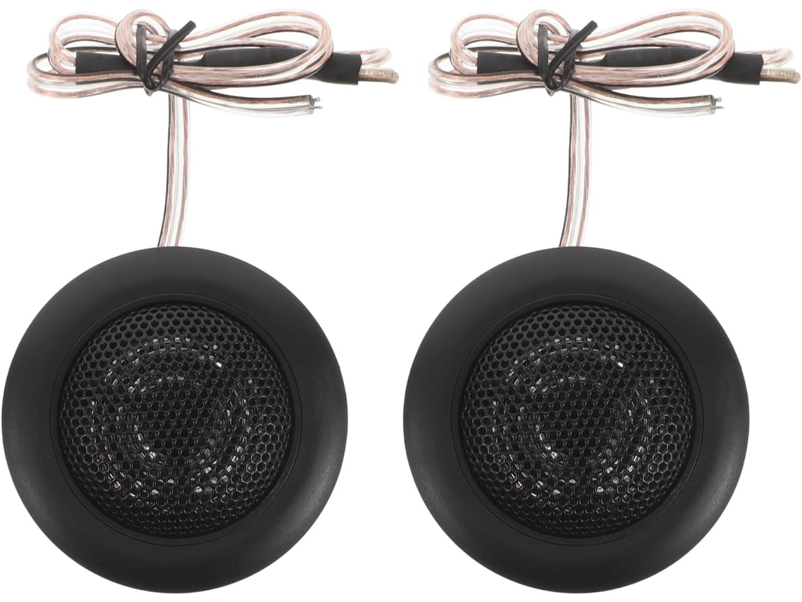 Tweeters Automotivos De Alta Potência (30 W), Alto-falante De Plástico Preto.