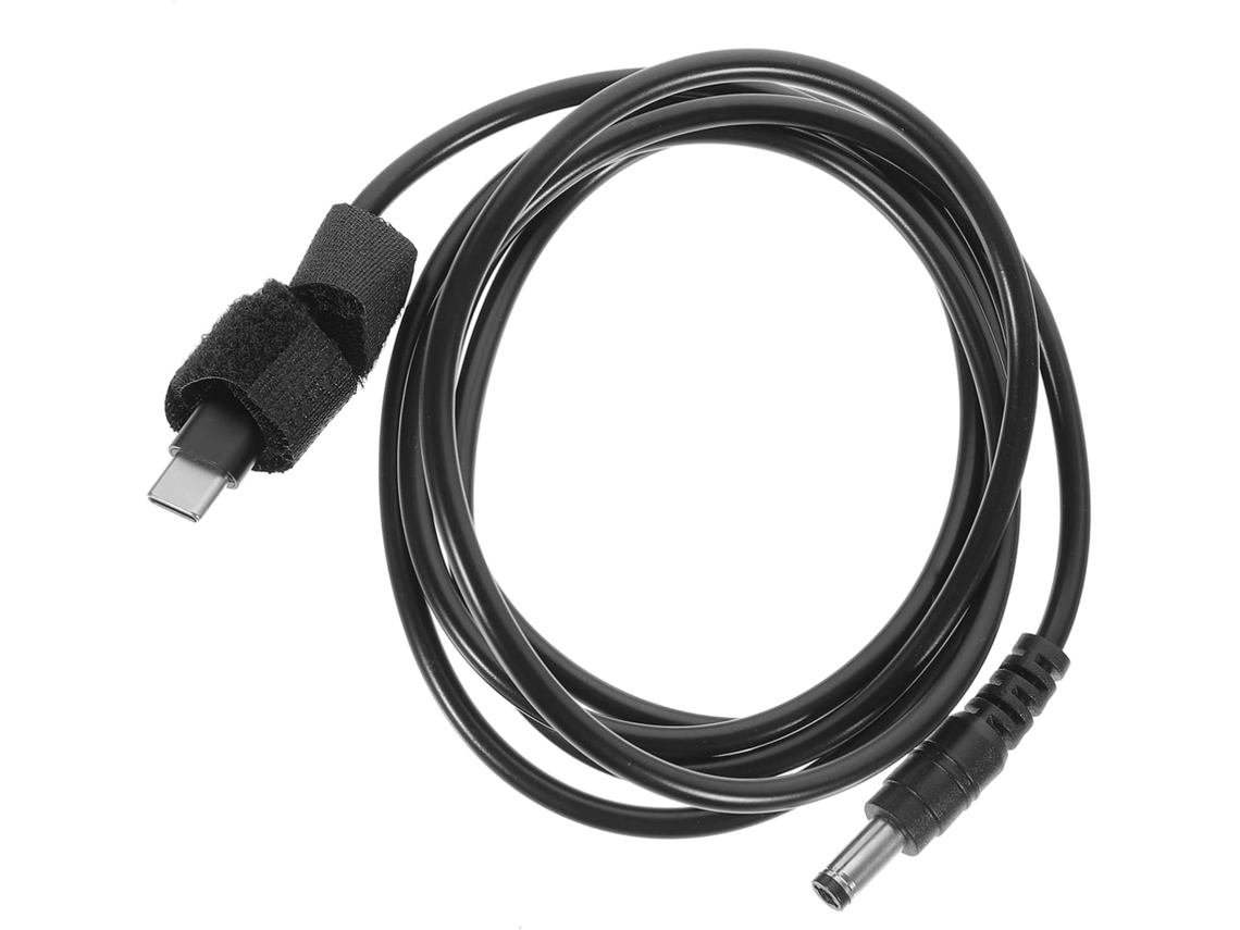 Adaptador De Energia Com Extensão De Cabo Usb-c Para Carregamento