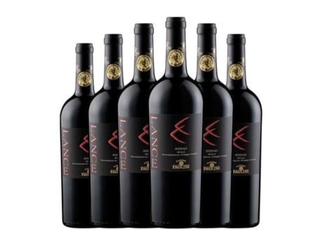 Vinho PAOLINI Lance Syrah Sicilia (0.75 L - 6 Unidades)