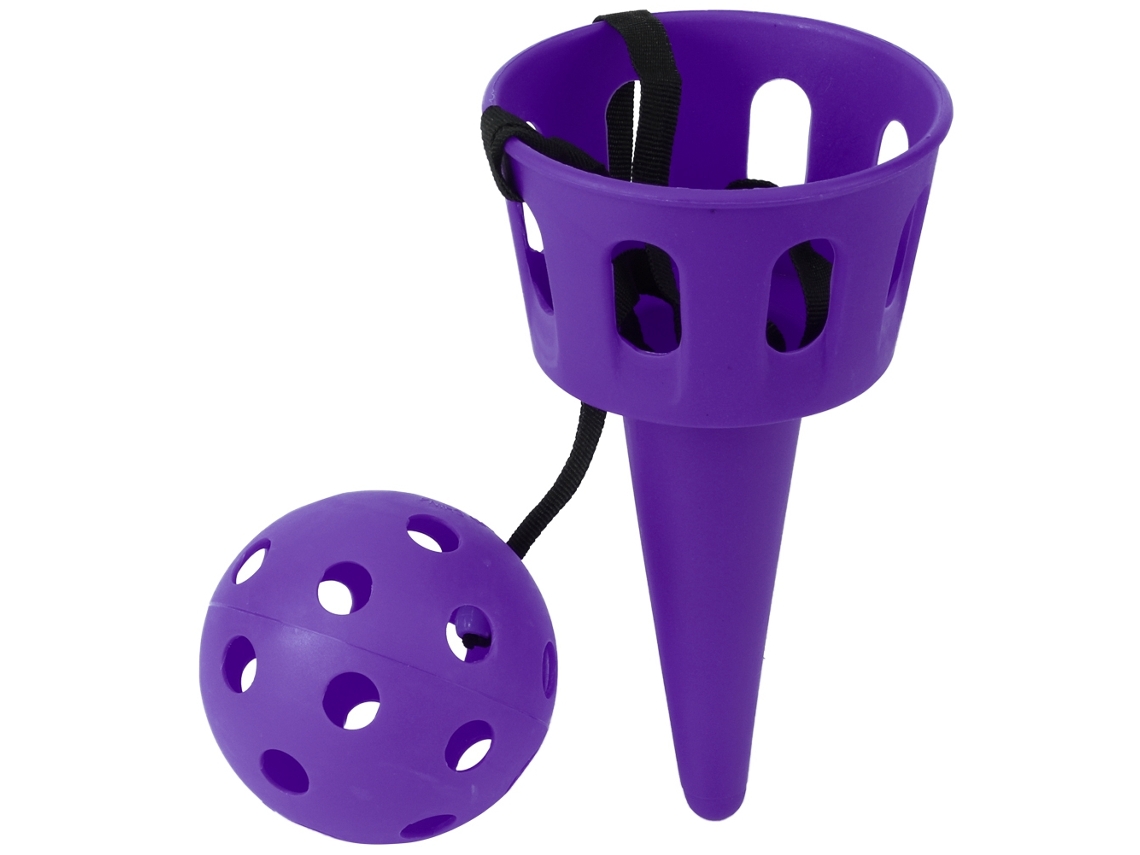 Jogo de Lanzamento e Catch com Cuchara Roxo S/MARCA