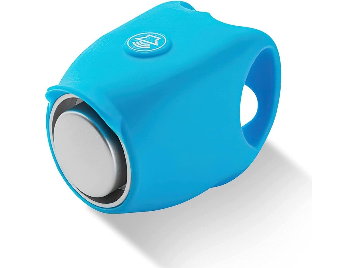 Buzina Elétrica para Bicicleta, 100 Db, Azul AQUAFORGE