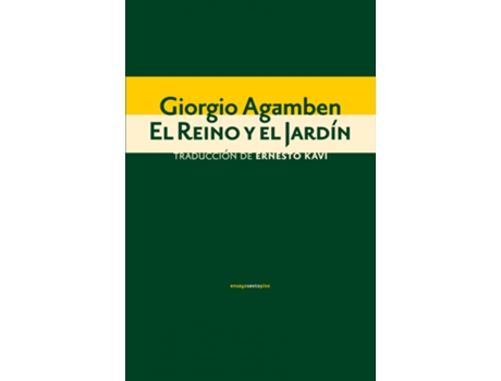 Livro Reino Y El Jardin,El de Agamben Giorgio (Espanhol)