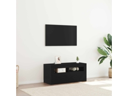 Vidaxl Gabinete Para Tv 90 X 35 X 40 Cm Carvalho Preto