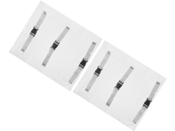 Protetores De Perna Cadeira Odontológica Beaupretty Em Pvc Transparente Com Clipes Resistentes E Design Elegante, Pacote