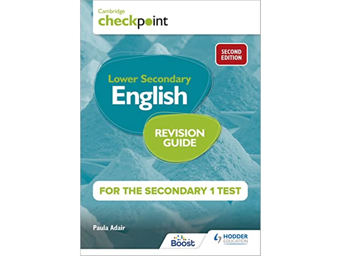 Livro Cambridge Checkpoint Lower Secondary English Revision Guide for the Secondary 1 Test 2nd edition de Paula Adair (Inglês)