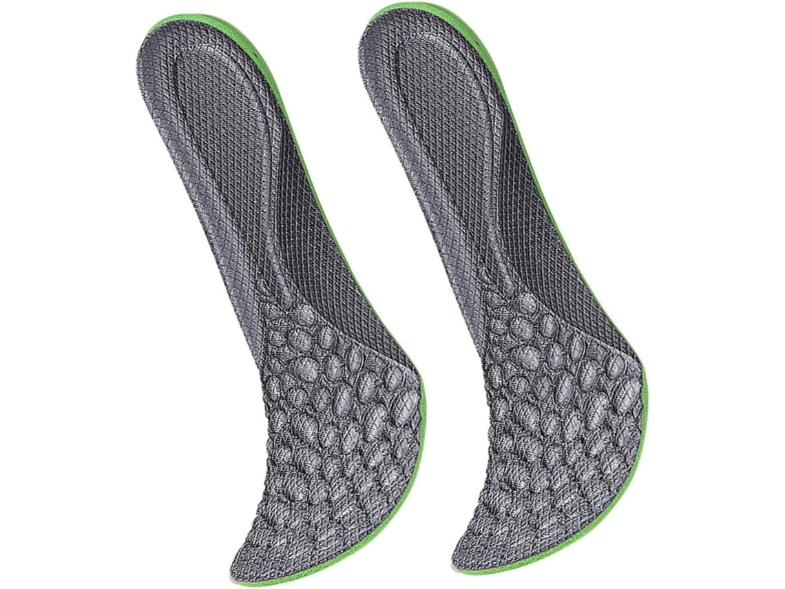 Palmilhas Com Absorção De Impacto, 1par, Cinza