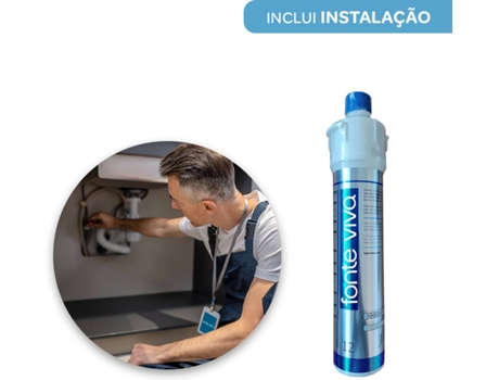 Filtro de Água FONTE VIVA Eco Direct - Com Instalação
