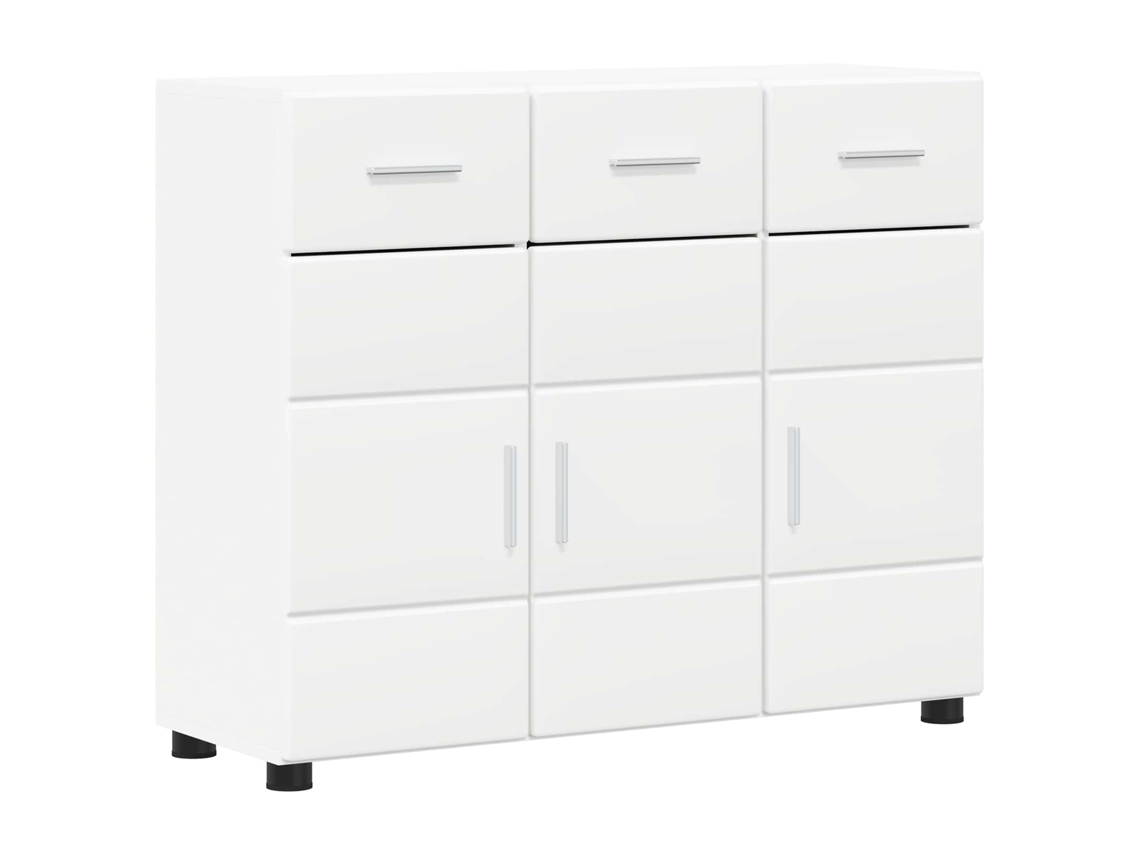 Buffet Florin Branco 88,5 X 30,5 X 73 Cm Madeira Processada