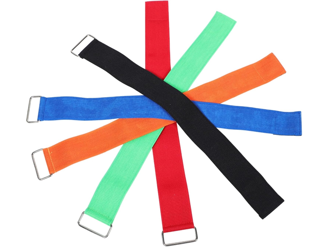 Conjunto De 5 Faixas Elásticas Coloridas Para Corrida, Ideais Adultos, Atividades Integração Equipes