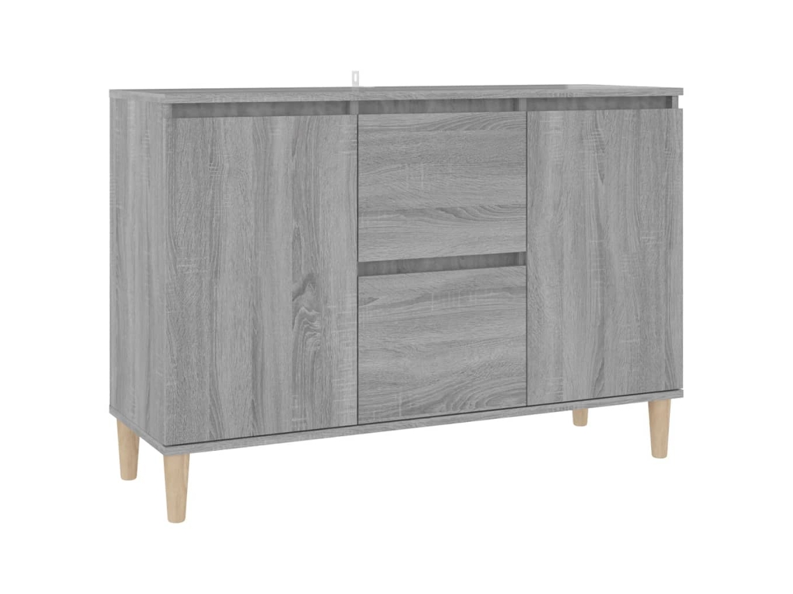 Sideboard, Sideboards Vidaxl Cinzeto Madeira Processada (n/a)