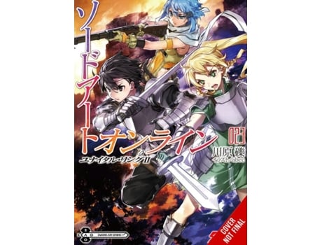 Livro sword art online novel sc vol 23 (c: 0-1-2) de reki kawahara (inglês)