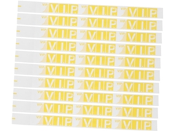 Pulseiras Jojofuny 100-VIP para eventos, shows, festivais e outras ocasiões.
