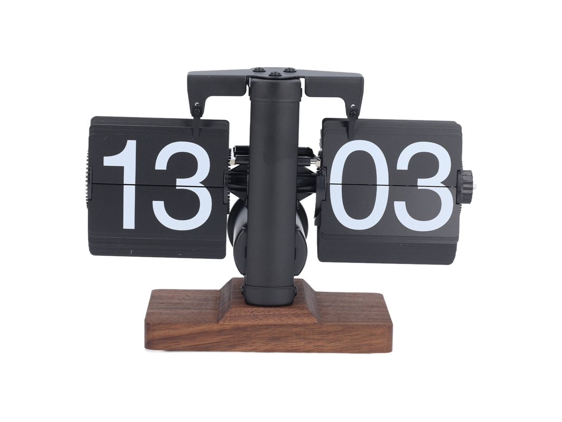Relógio Flip Down Minimalista Com Virar Automático 24h