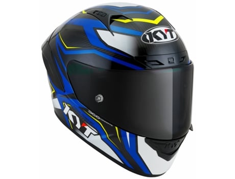 Capacete de Motociclista de Rosto Inteiro KYT Nz Race Carbon Stride