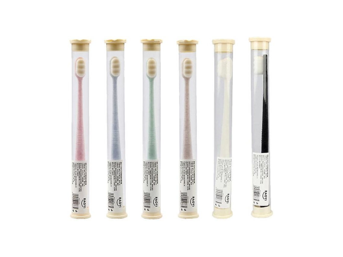6Pcs Escova de Dentes Extra DIGITALLAB