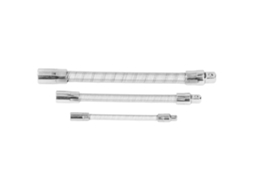 Conjunto De Extensões De Soquete Laxiscreed Com 3 Peças Flexíveis E Conexão Universal