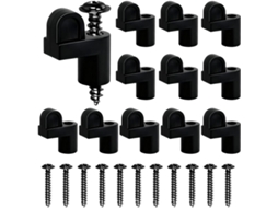 Clips De Fixação Para Tela Janela, Ferragens Travamento 9,5 Mm