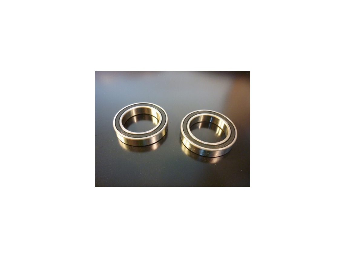 Conjunto de 2 Rolamentos de Suporte Inferior Bb30 B5 30 X 42 X 7 Mm BLACK BEARING