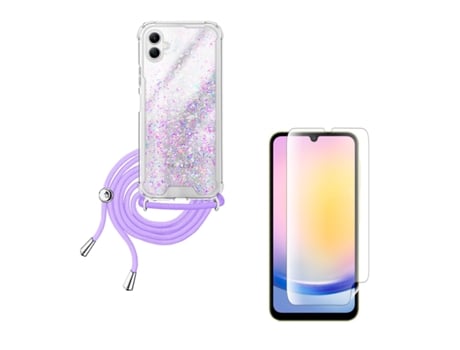 Película de Ecrã Shinnyhands Free Cleargel para Samsung Galaxy A06 CAPASMART Silicone Roxo