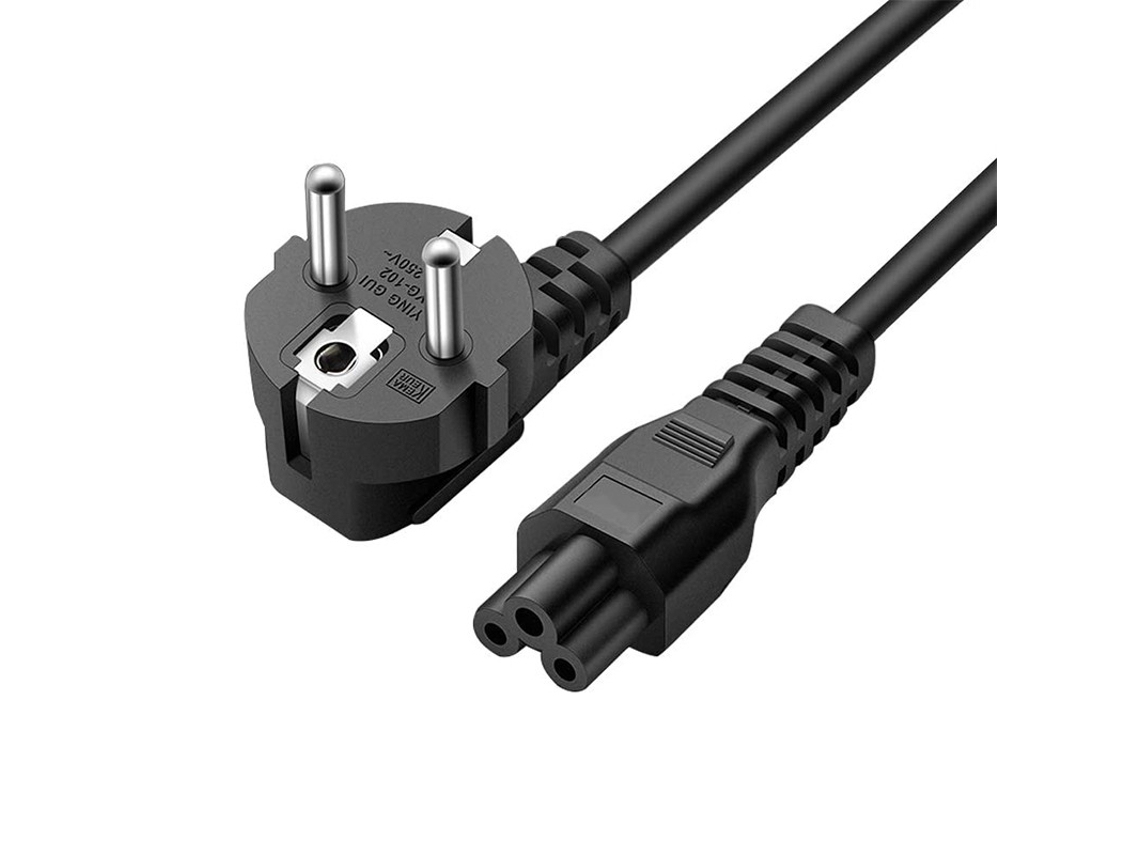 Cabo de Alimentação GOEIK 14-cabo-3 pins-2m (2m - Preto)