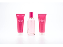 NIKE Eau de Toilette 100 ml Loção Corporal 75 ml Gel de Banho 75 ml