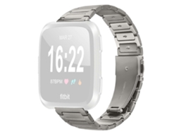 Pulseira De Metal Ajustável Para Huawei Watch Gt 3 Pro 46 Mm Na Cor Titânio. Olysi Shop