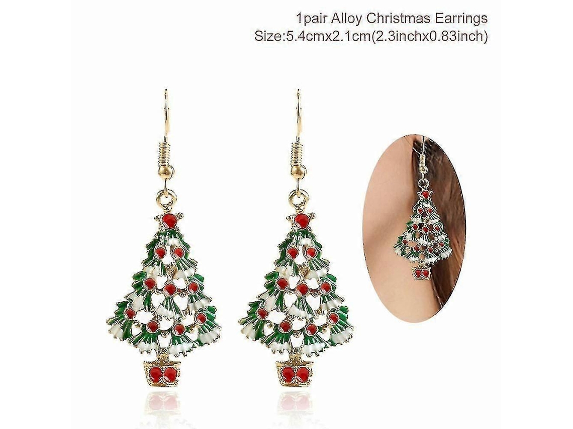 Brincos Da Série De Natal, Estilo Natal, Decoração, Presente