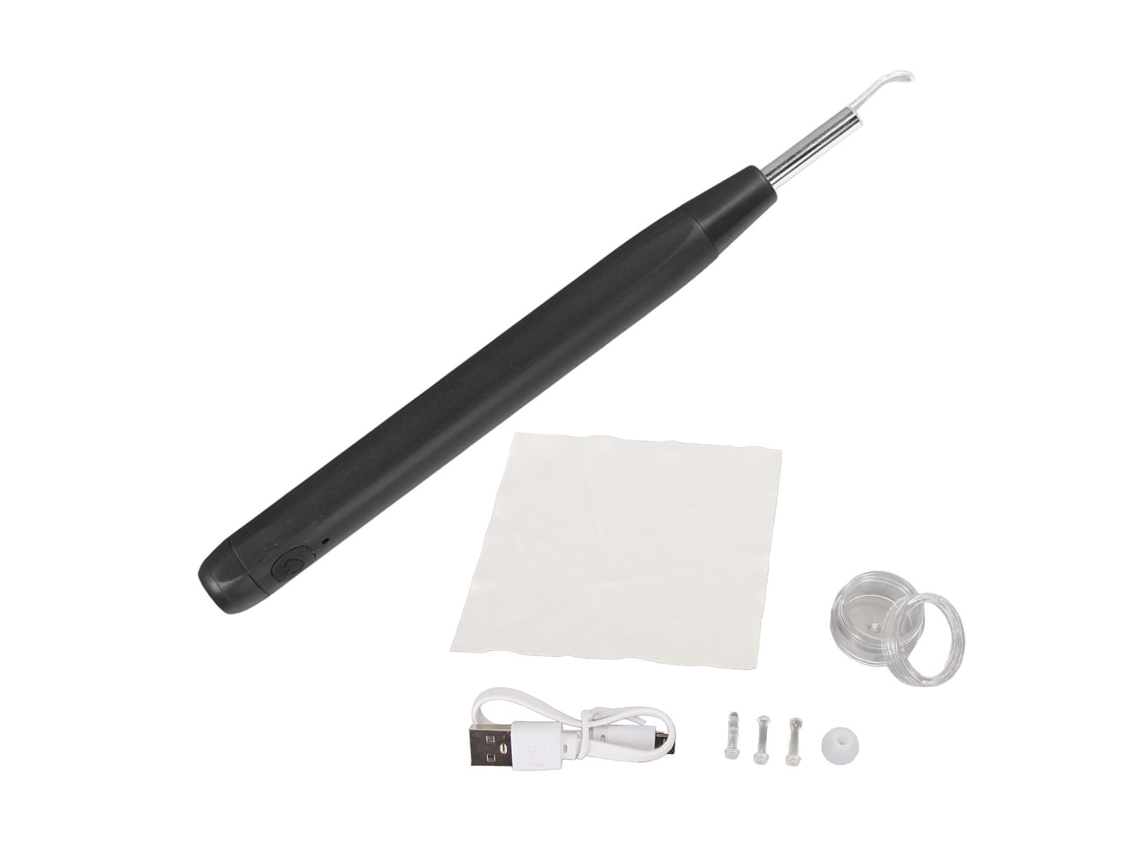 Limpador De Cera Ouvido Inteligente Wifi 1080p