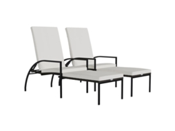 Sun Lounger, Sun Loungers Vidaxl Marrom Rattan / Vime (n/a)