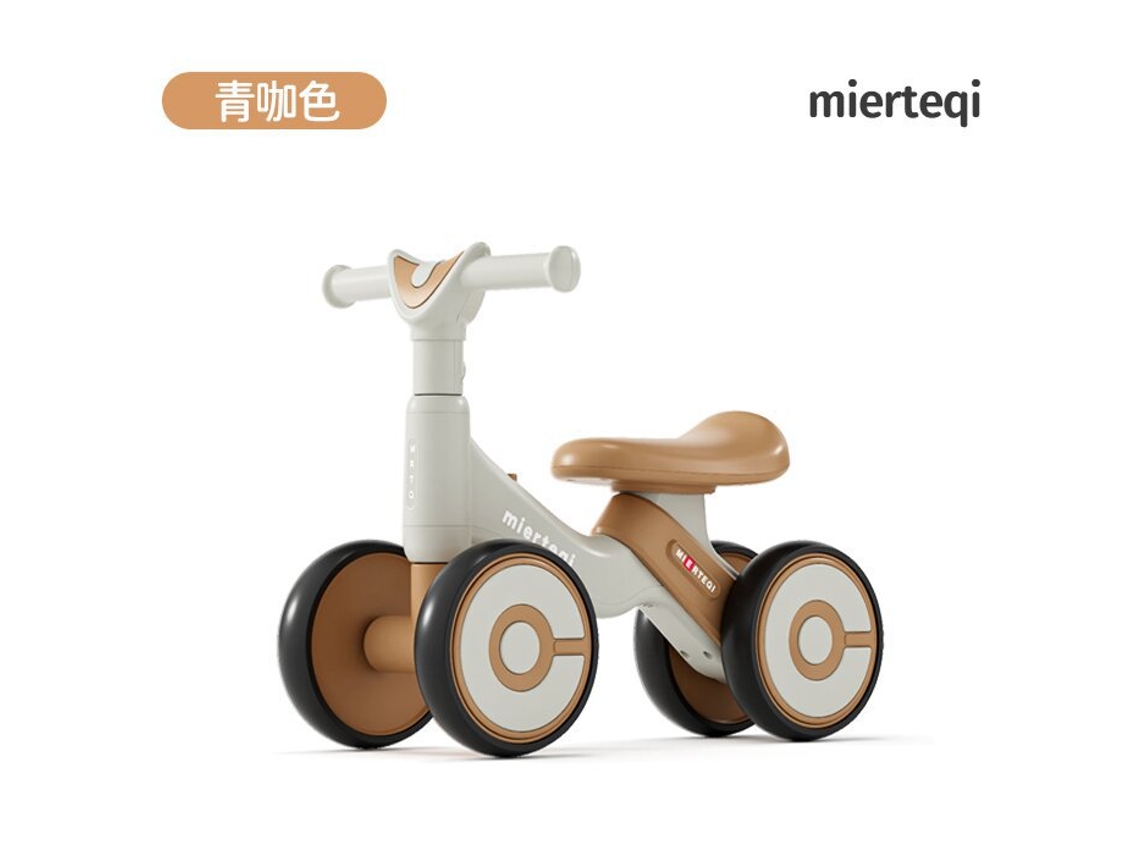 Bicicleta de Equilíbrio para Crianças 1-3 anos, Assento Macio, Sem Música YUNZII