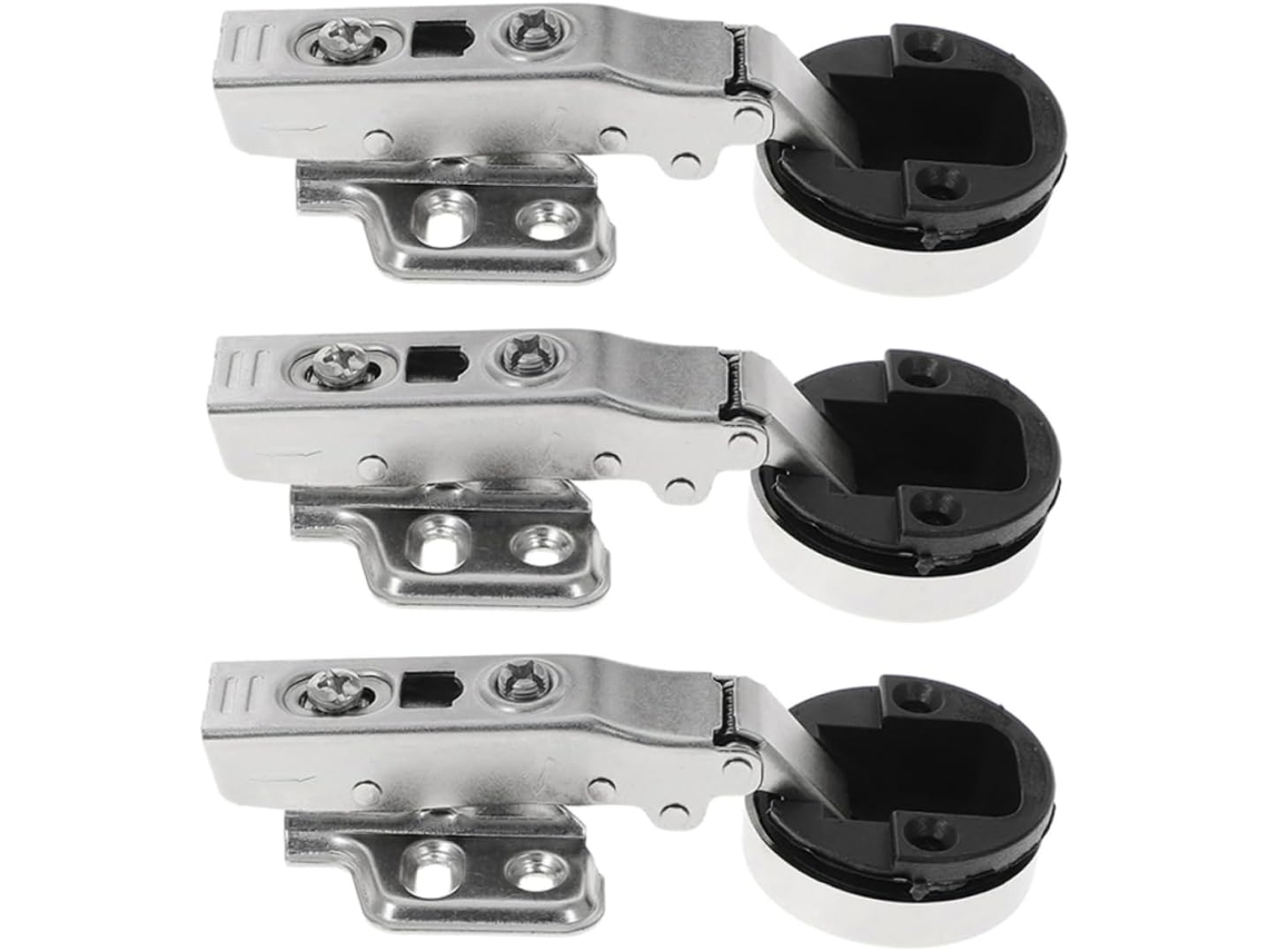 Conjunto De 3 Armário Com Para Portas Vidro, Fechamento Suave Embutir
