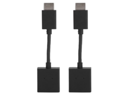 Aetheria 2pcs Cabo de Extensão Hdmi Macho para Fêmea Suporta 4k Resolução Alta Interface Multimídia