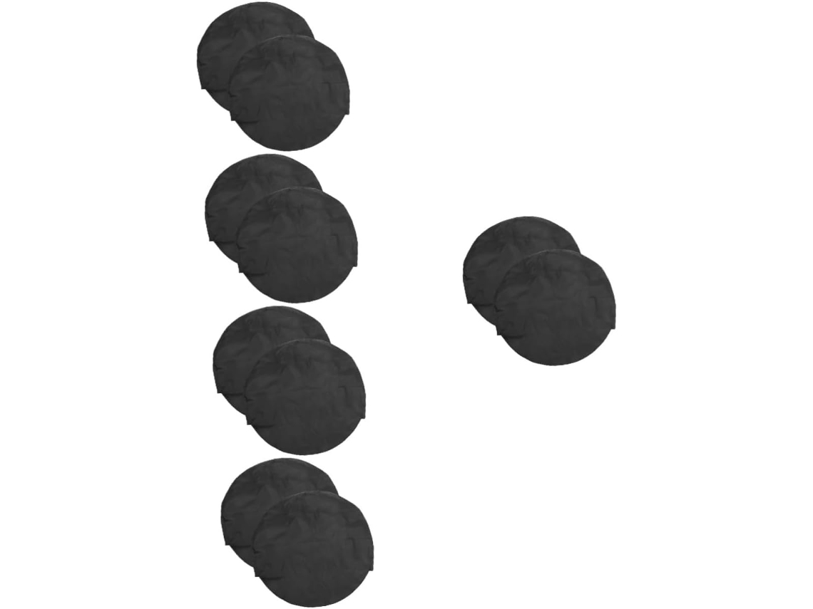 Conjunto De 5 Peças Capas Protetoras Contra Sujeira Para Rodas Trailers Camping(2 *