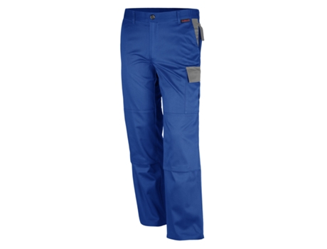 Calças de Trabalho QUALITEX WORKWEAR Image Algodão Reforçado (Azul e Cinzento - Tam: 29)