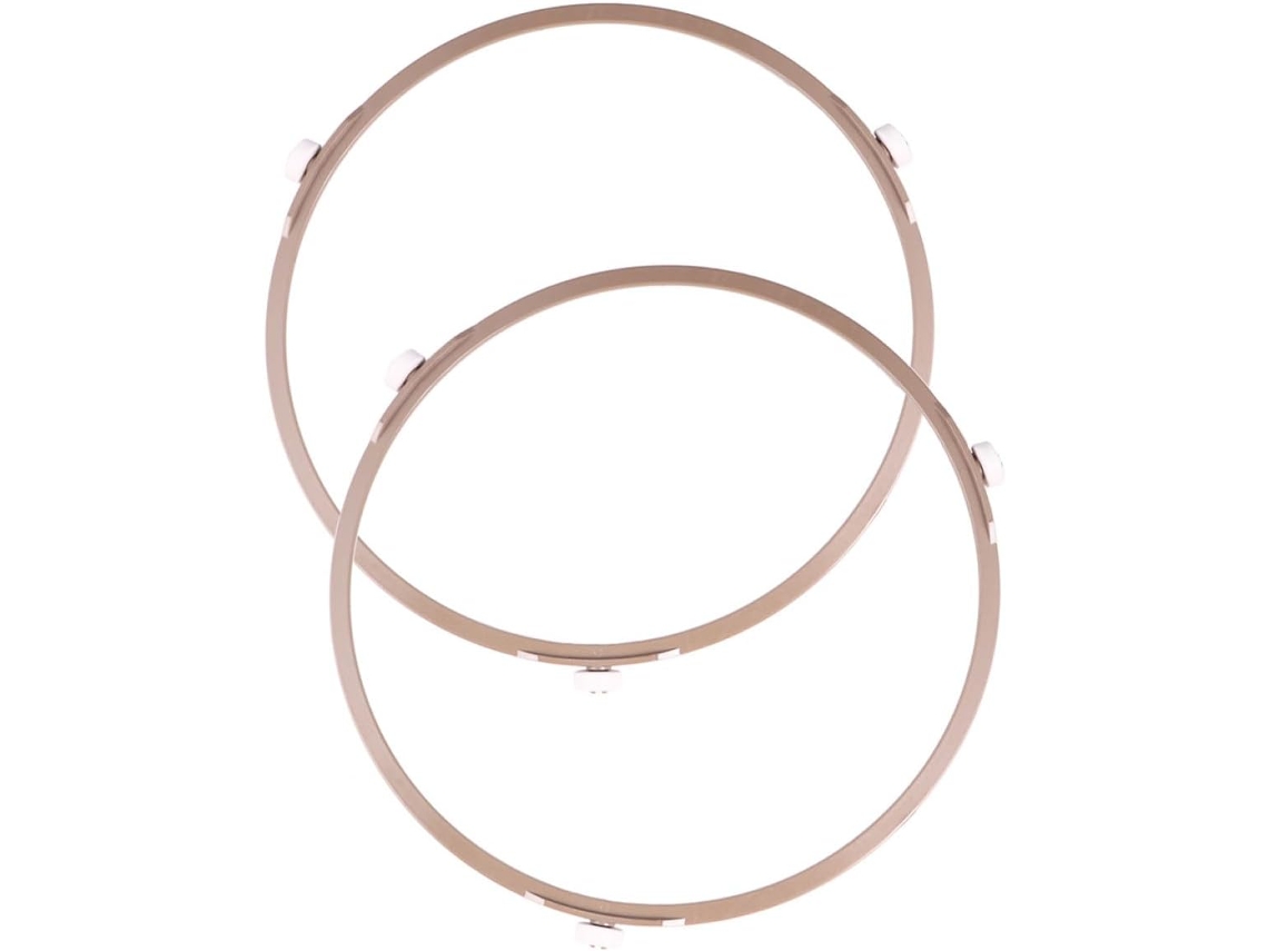 Aros Giratórios para Micro Ondas com Anel de Suporte Resistente Ao Calor Pratos Vidro Grandes. CHABERLU
