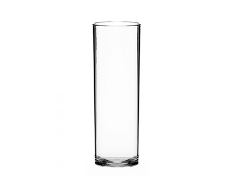 Copo de tubo em Plástico Reutilizável 25cl
