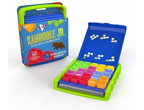 Puzzle EDUCATIONAL INSIGHTS Kanoodle Jr. Brain Boosting Puzzle Game (Idade Mínima: 5)