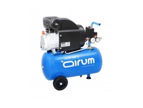 Compressor Coaxial De 24 Litros E 1,5 Kw Com Óleo C2/24 Cm2 Airum Compressors