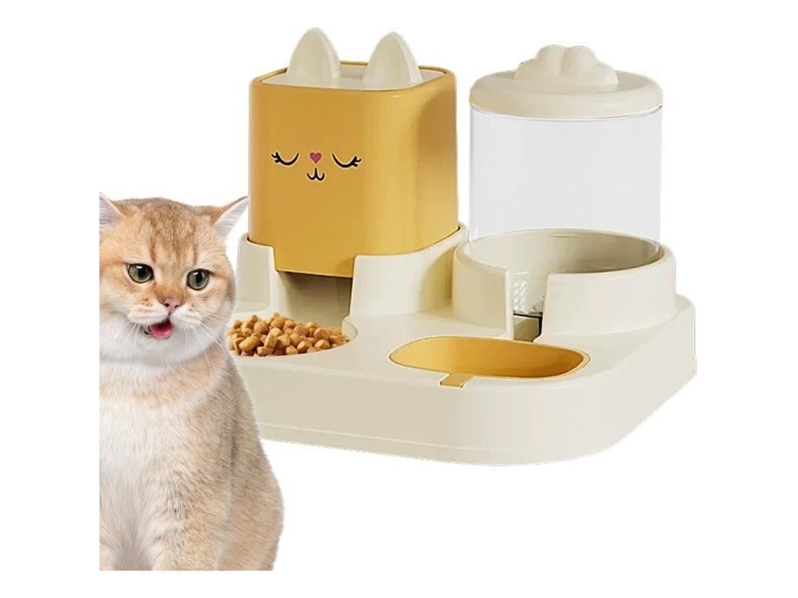 Comedouro e Bebedouro Automáticos para Cães e Gatos, e Bebedouro para Animais de Estimação AQUAFORGE