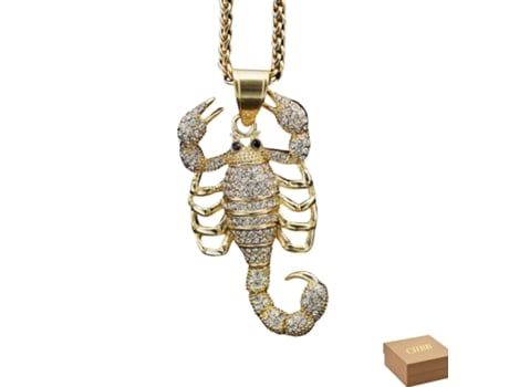 Novo Pendente De Escorpião De Halloween Da Chbb, Feito De Aço De Titânio E Diamantes, Combina Na Perfeição. Ciel Bleu