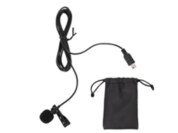 Micrófono Externo Mini Usb Com Clip Para Gopro Hero Micrófono Portátil