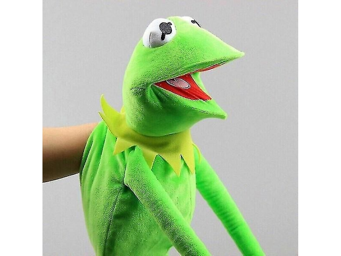 Fantoche de mão do Kermit, 70 cm, brinquedo de pelúcia S/MARCA