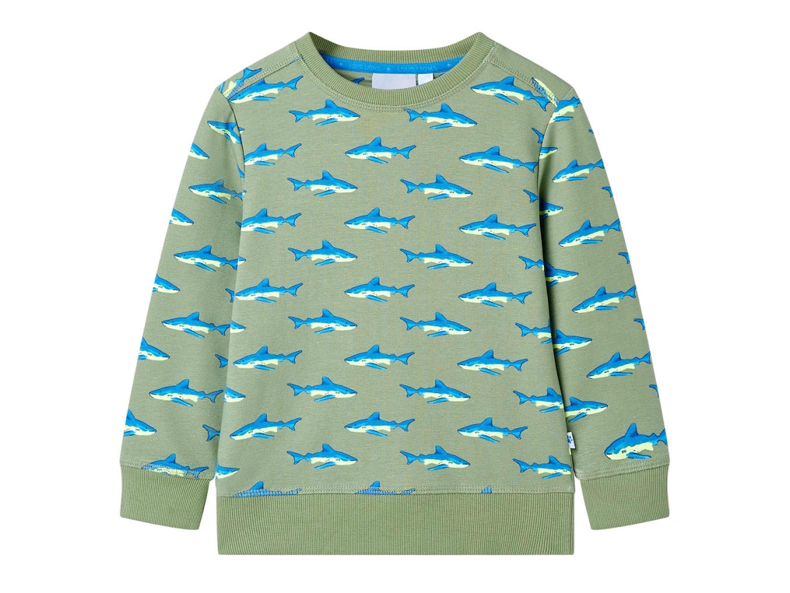 Sweatshirt Para Criança Cor Caqui-claro 104