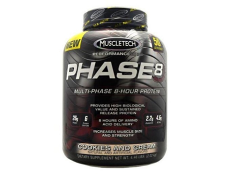 Suplemento Alimentar MUSCLETECH Muscletech Fase 8 2,08 Kg Baunilha