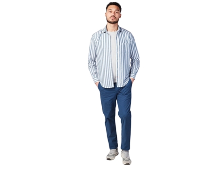 Calças SERGE BLANCO Chino Azul (36)