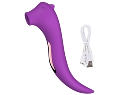 Vibrador De Massagem De Suco 2 Em 1 Para Mulheres (roxo)