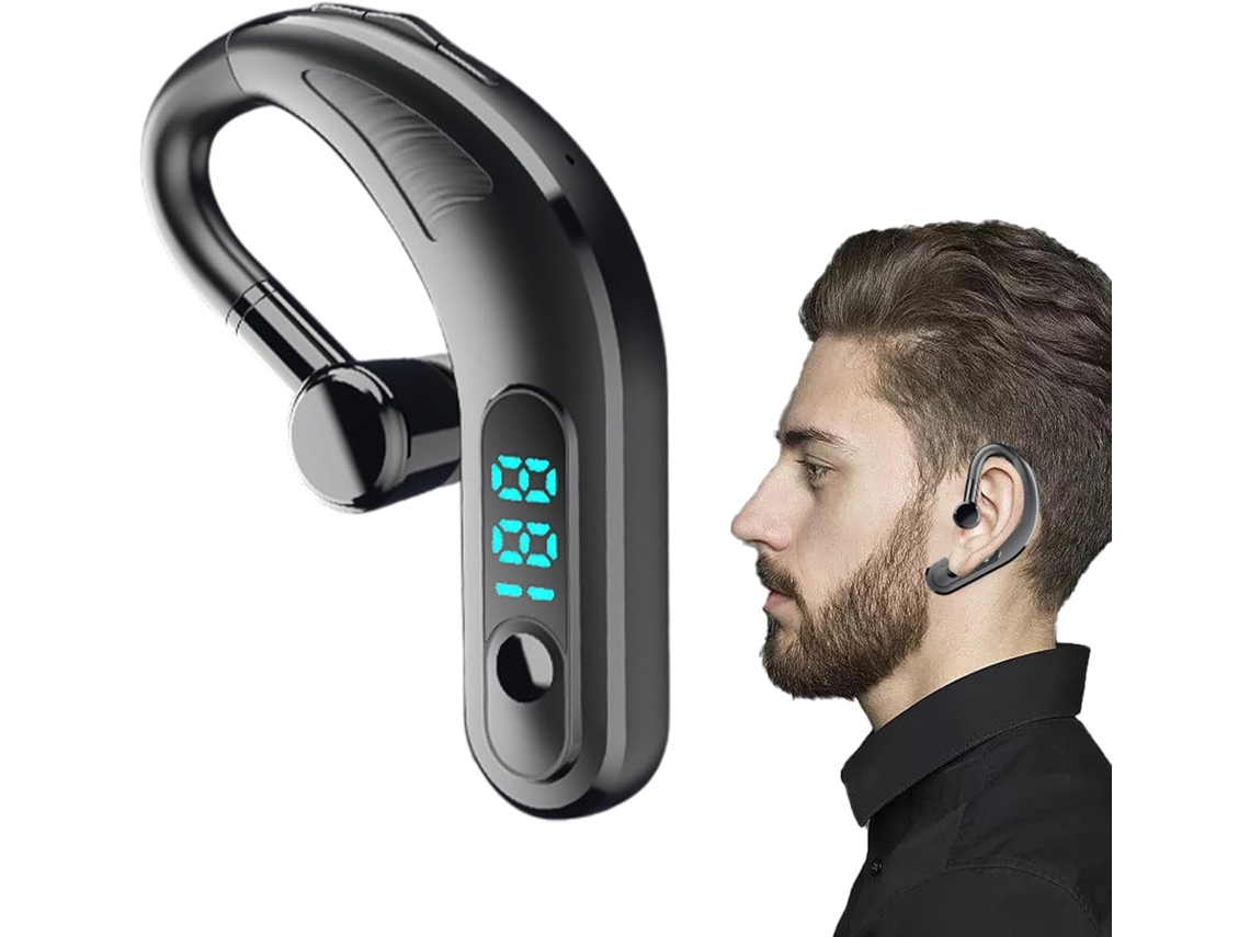 Fones De Ouvido Circum Aurais Com Cancelamento Ruído, Estéreo, Sem Fio