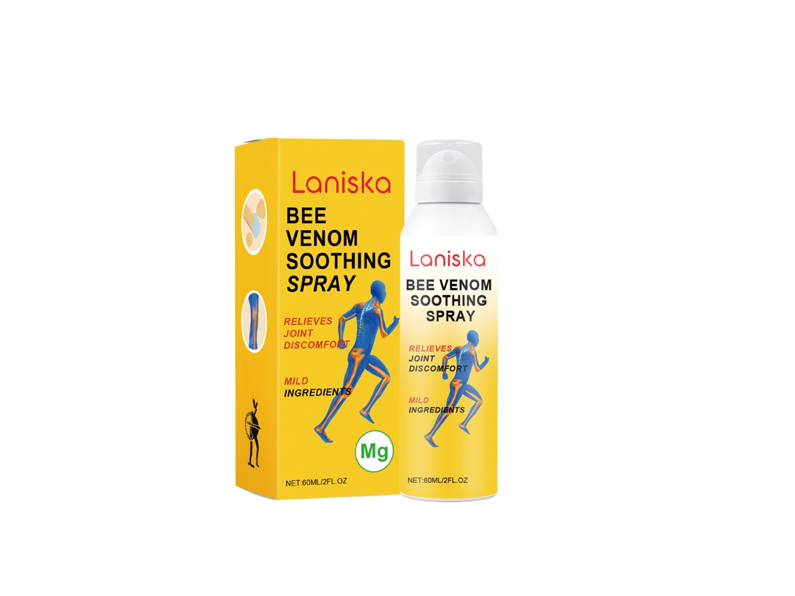 Spray Laniska para Cuidar Das Articulações e Joelhos, Alívio Natural LAXISCREED