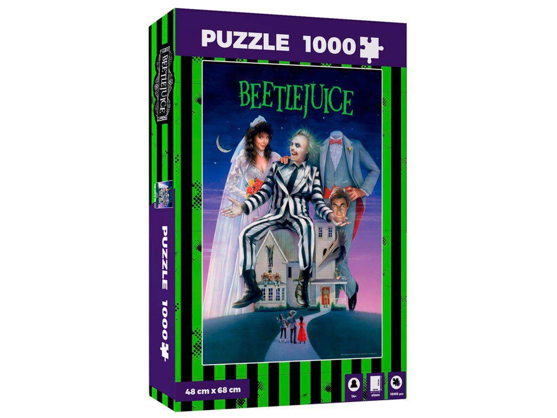 Sd Toys Beetlejuice Movie Poster Puzzle 1000 Pieces